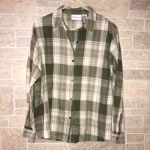 Alfred Dunner Tops - ✅Alfred Dunner Plaid Button Down Shirt